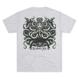 Kraken's Ink Dragon Swirl Unisex Tri-Blend Crew Tee