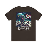 Kraken's Ink FL Takes the Moon Unisex T-Shirt