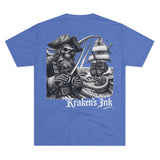 Kraken's Ink Skeleton Pirate Unisex T-Shirt