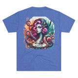 Kraken's Ink Mermaid Glam Unisex Tri-Blend Crew Tee