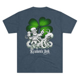 Kraken's Ink St Patty Unisex Tri-Blend Crew Tee