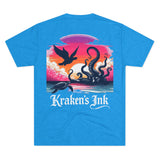 Kraken's Ink Sunset Unisex T-Shirt