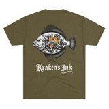 Kraken's Ink FL Flounder Unisex Tri-Blend Crew