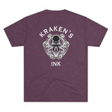 Kraken's Ink Unisex Tri-Blend Crew Tee