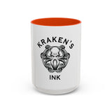 Kraken's Ink Ceramic Mug (11oz/15oz)