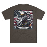 Kraken's Ink Semper Fi Unisex Tri-Blend Crew Tee