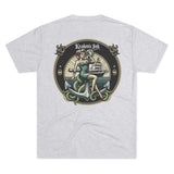 Kraken's Ink Pinup Girl Unisex Tri-Blend Crew Tee