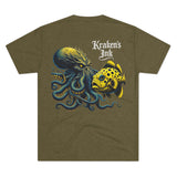 Kraken's Ink Spotted Yellowfish Unisex Tri-Blend Crew Tee