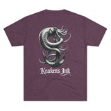 Kraken's Ink Anchor Ride Unisex Tri-Blend Crew Tee