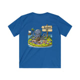 Kraken's Ink Picnic Unisex Kids Softstyle Tee