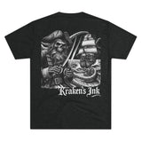 Kraken's Ink Skeleton Pirate Unisex T-Shirt