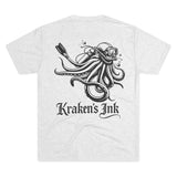 Kraken's Ink Scuba Steve Unisex Tri-Blend Crew Tee