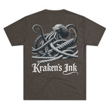 Kraken's Ink Rope Tangle Unisex T-Shirt