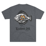 Kraken's Ink FL Flounder Unisex Tri-Blend Crew