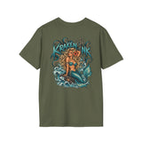 Kraken's Ink The Mermaid Unisex Tri-Blend Crew Tee