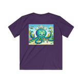 Kraken's Ink Let's Play Unisex Kids Softstyle Tee