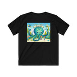 Kraken's Ink Let's Play Unisex Kids Softstyle Tee