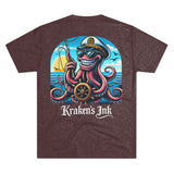 Kraken's Ink You old Sailor You Unisex Tri-Blend Crew Tee