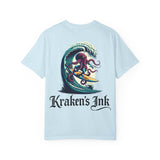 Kraken's Ink Surfing Unisex T-Shirt