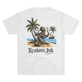 Kraken's Ink Coconut Island Unisex T-Shirt
