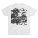 Kraken's Ink Skeleton Pirate Unisex T-Shirt