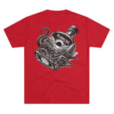 Kraken's Ink Pirate Rum Unisex Tri-Blend Crew Tee