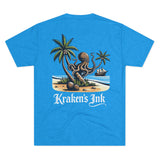 Kraken's Ink Coconut Island Unisex T-Shirt