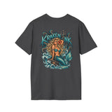 Kraken's Ink The Mermaid Unisex Tri-Blend Crew Tee