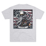 Kraken's Ink Semper Fi Unisex Tri-Blend Crew Tee