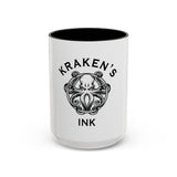 Kraken's Ink Ceramic Mug (11oz/15oz)