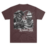 Kraken's Ink Skeleton Pirate Unisex T-Shirt