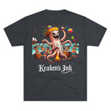 Kraken's Ink Fiesta Unisex Tri-Blend Crew Tee