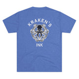 Kraken's Ink Unisex Tri-Blend Crew Tee