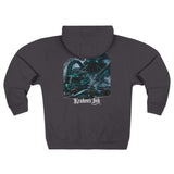 Kraken's Ink Unisex F1 Zip Hoodie