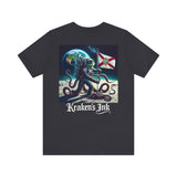 Kraken's Ink FL Takes the Moon Unisex T-Shirt