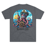 Kraken's Ink You old Sailor You Unisex Tri-Blend Crew Tee