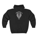 Kraken's Ink Unisex Zip Hoodie