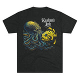 Kraken's Ink Spotted Yellowfish Unisex Tri-Blend Crew Tee