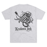 Kraken's Ink Scuba Steve Unisex Tri-Blend Crew Tee