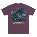 Kraken's Ink F1 Unisex Tri-Blend Crew Tee