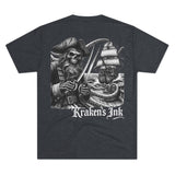 Kraken's Ink Skeleton Pirate Unisex T-Shirt