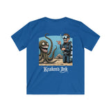 Kraken's Ink Now Thats Funny Unisex Kids Softstyle Tee
