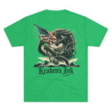 Kraken's Ink Patriot Unisex T-Shirt