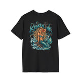 Kraken's Ink The Mermaid Unisex Tri-Blend Crew Tee