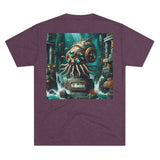 Kraken's Ink Steampunk Tri-Blend Crew Tee