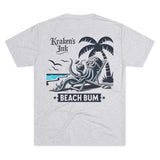 Kraken's Ink Beach Bum Unisex Tri-Blend Crew Tee