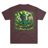 Kraken's Ink Lucky Unisex Tri-Blend Crew Tee