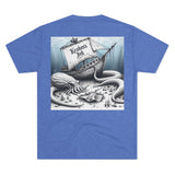 Kraken's Ink Shipwreck Unisex Tri-Blend Crew