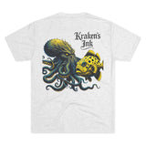 Kraken's Ink Spotted Yellowfish Unisex Tri-Blend Crew Tee