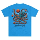 Kraken's Ink Hoops Tri-Blend Crew Tee